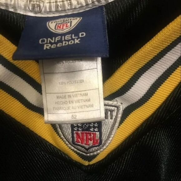 Reebok On Field NFL MATTHEW Blue Gold Sewn Jersey Size 52 - Picture 6 of 8